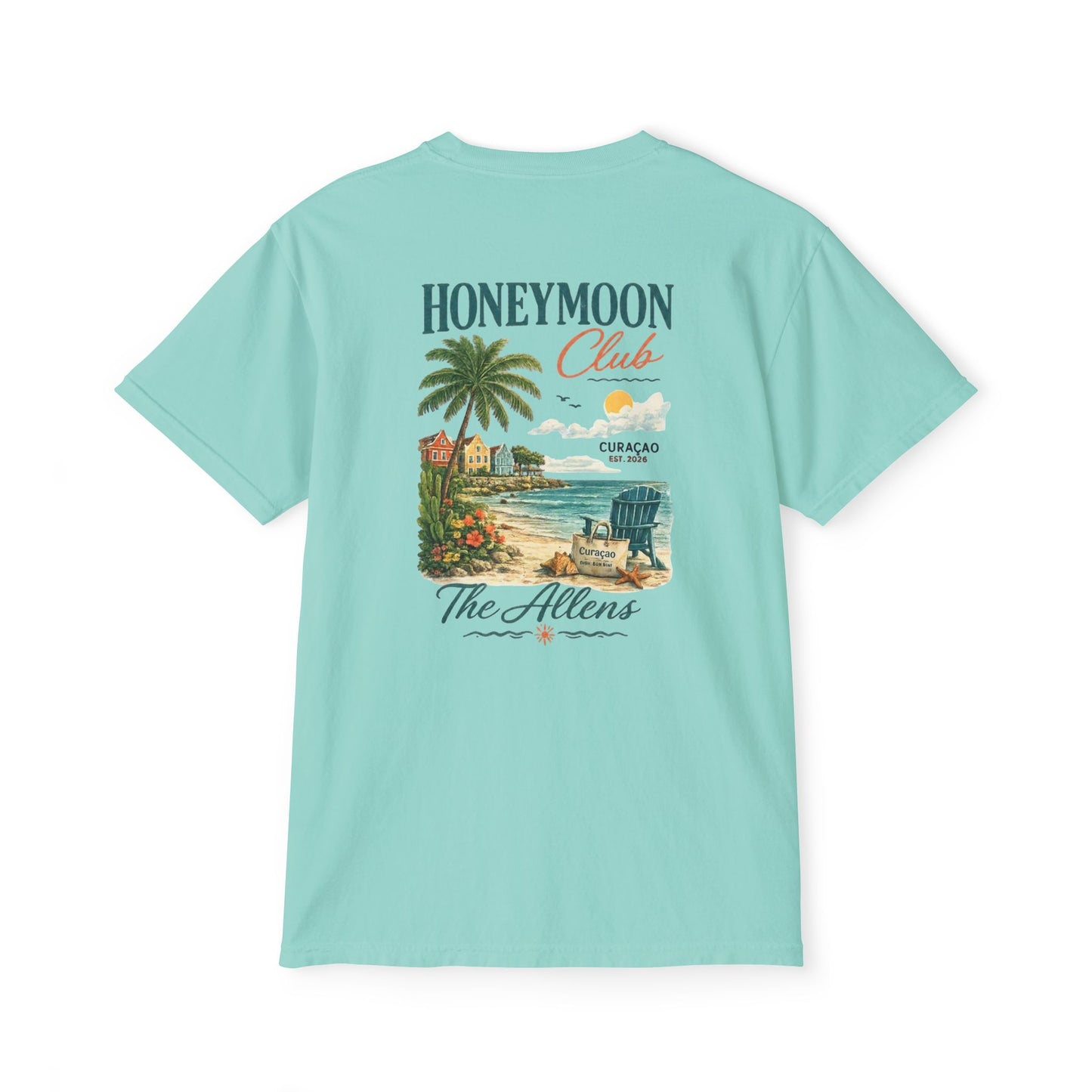 Mr. and Mrs. Allen Honeymoon Shirt