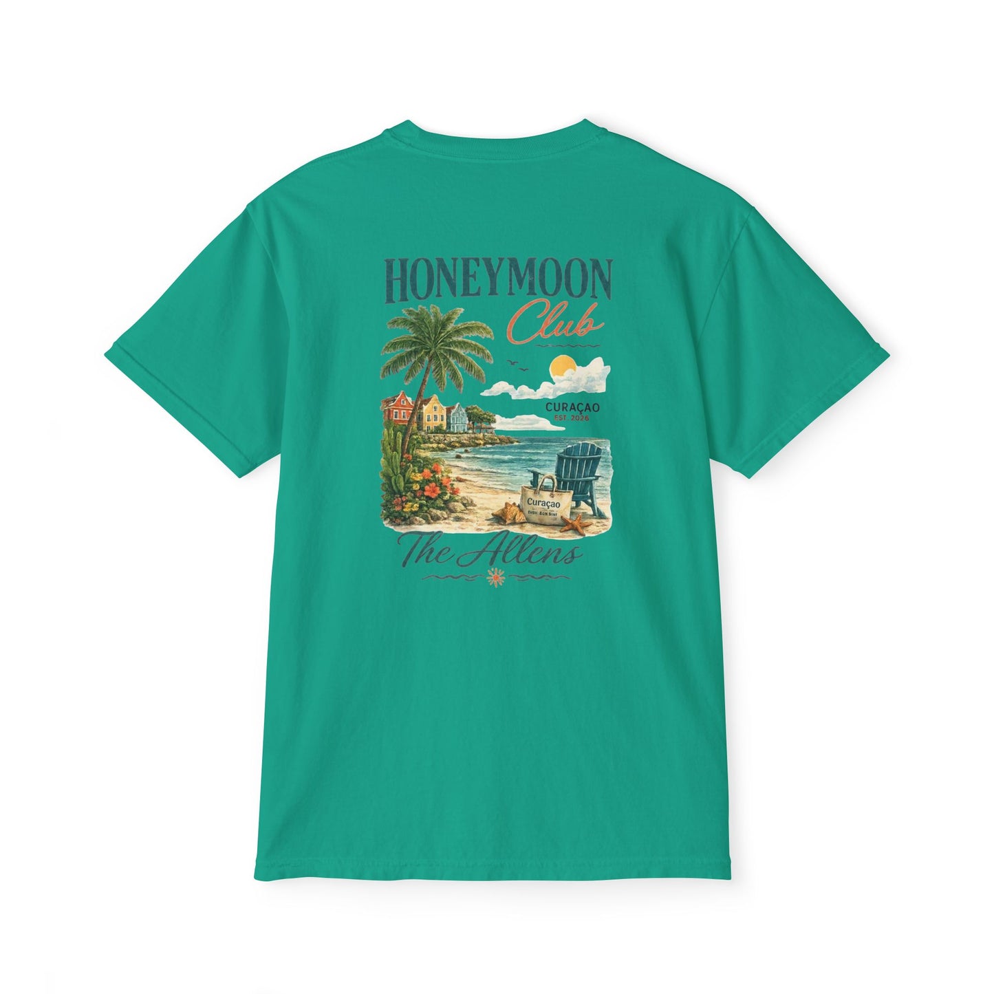 Mr. and Mrs. Allen Honeymoon Shirt