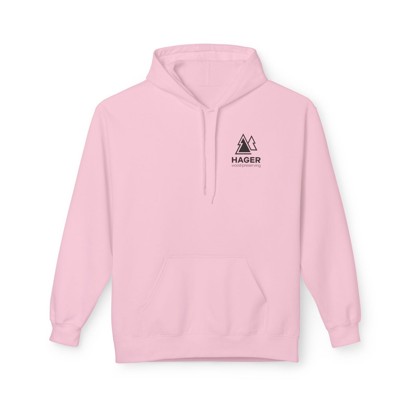 Hager Wood Preserving Hoodie — Logo Fleece Pullover