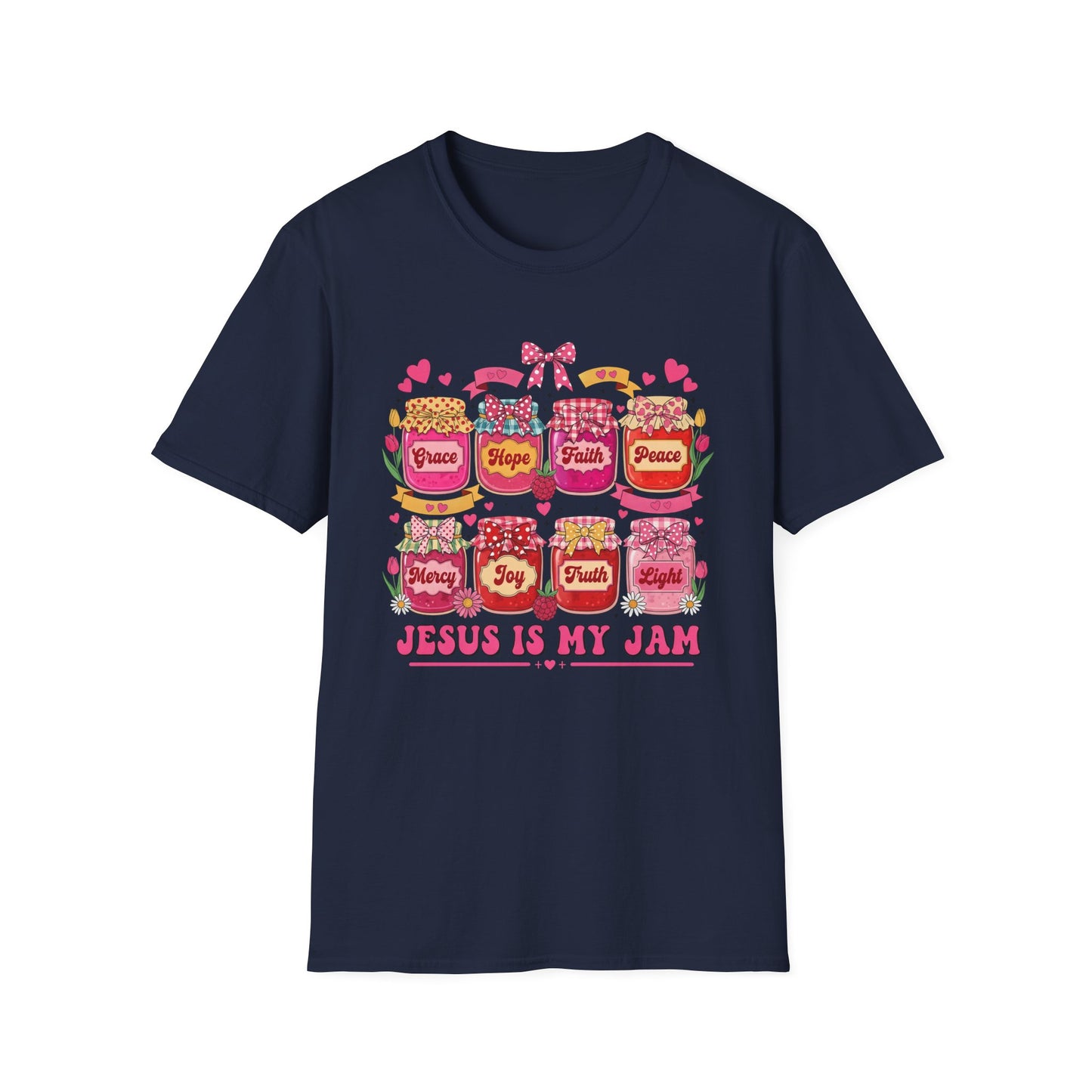 Jesus Is My Jam T-Shirt — Jam Jar Graphic Christian Tee