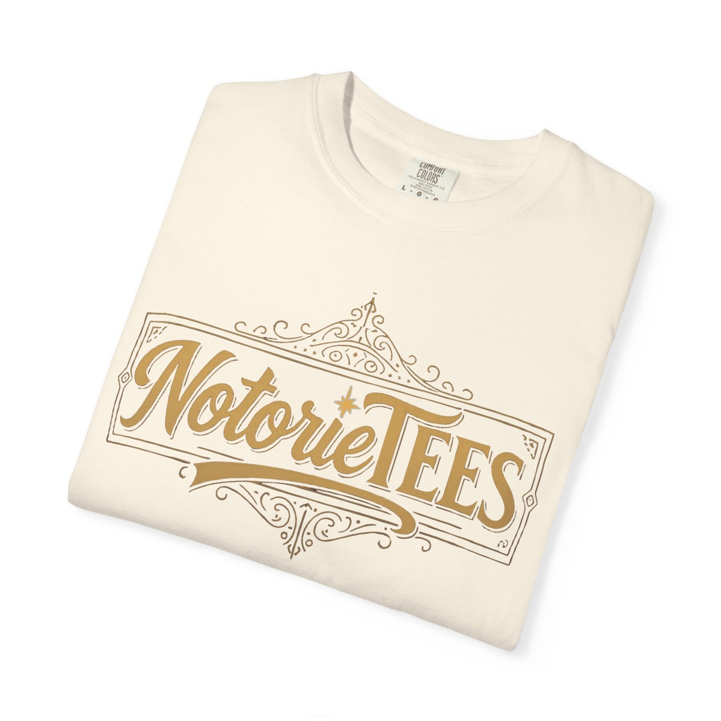 Vintage NotorieTEES Logo T-shirt | Comfort Colors Tee