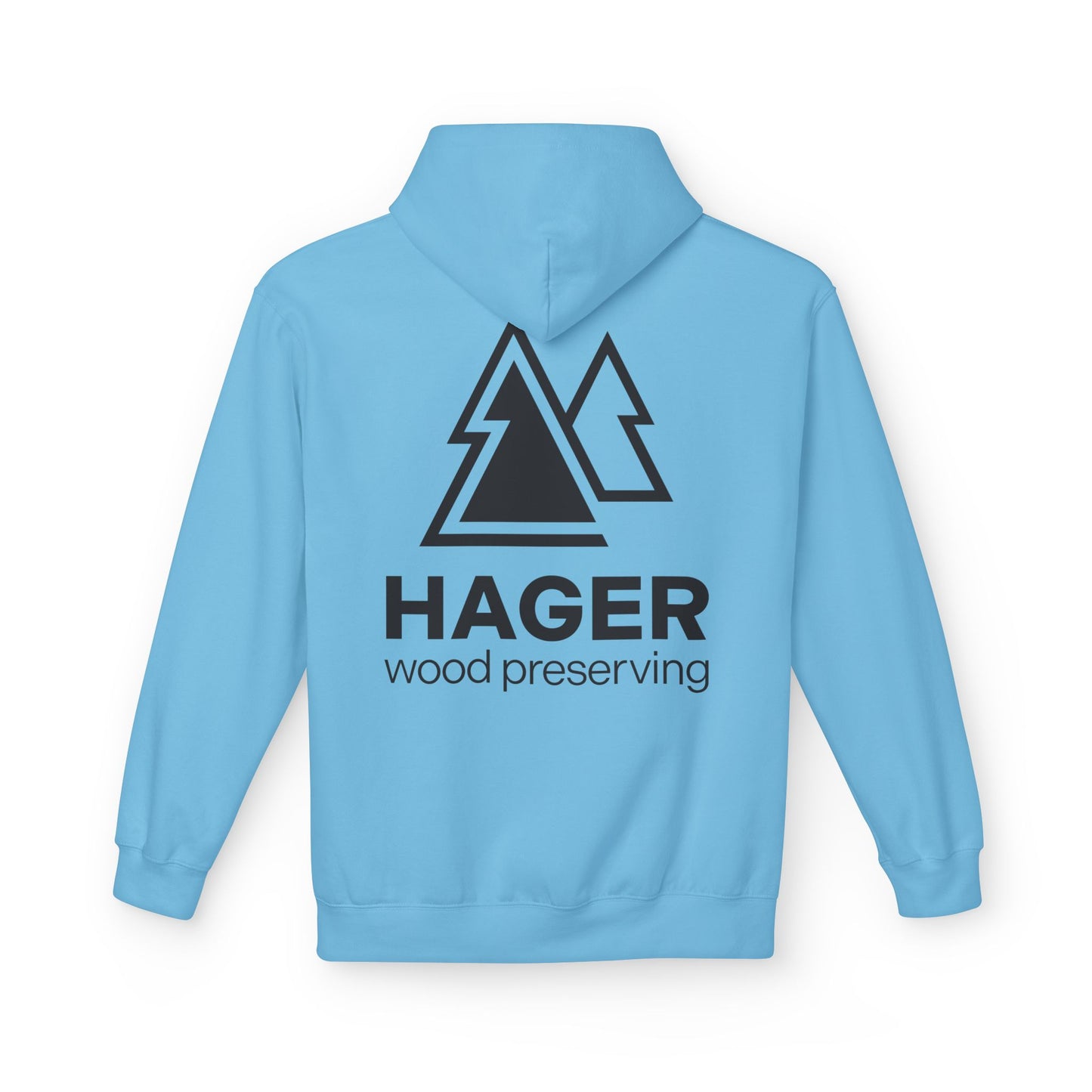 Hager Wood Preserving Hoodie — Logo Fleece Pullover