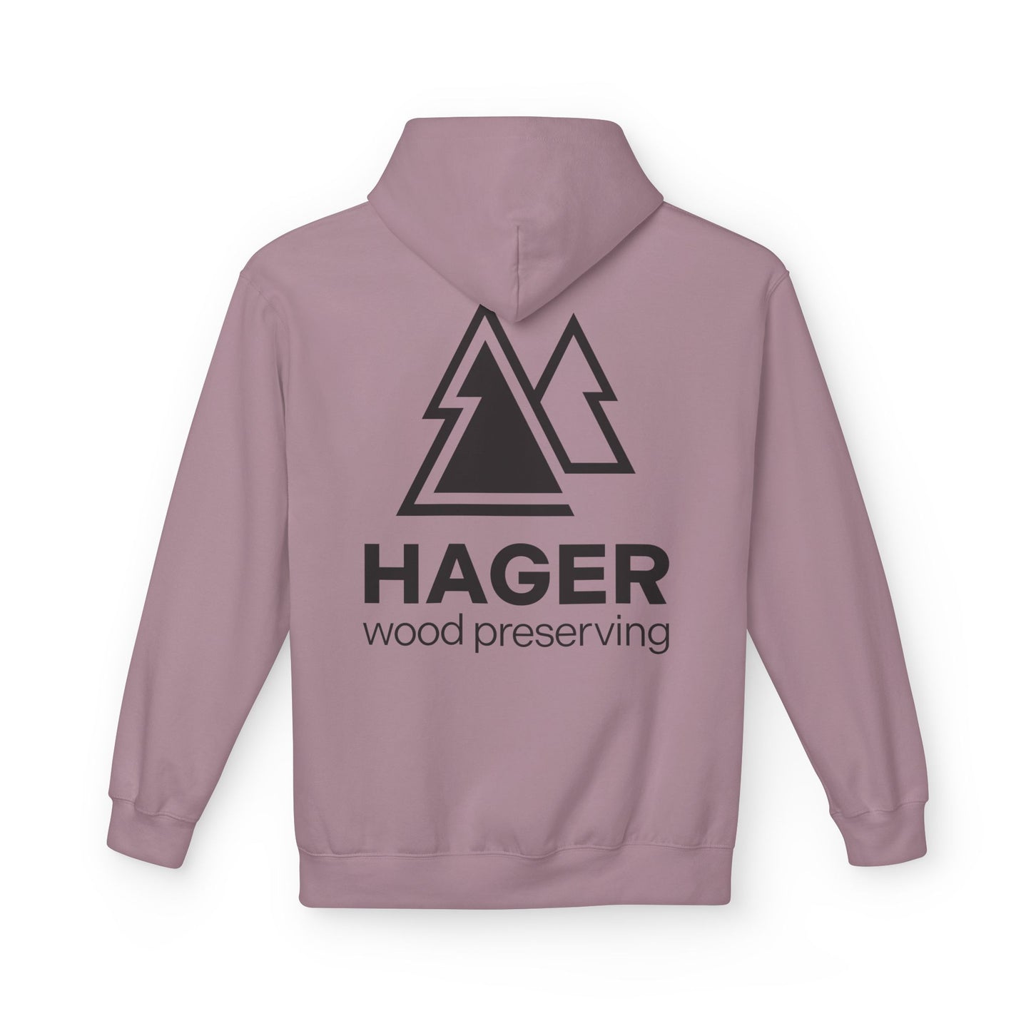 Hager Wood Preserving Hoodie — Logo Fleece Pullover