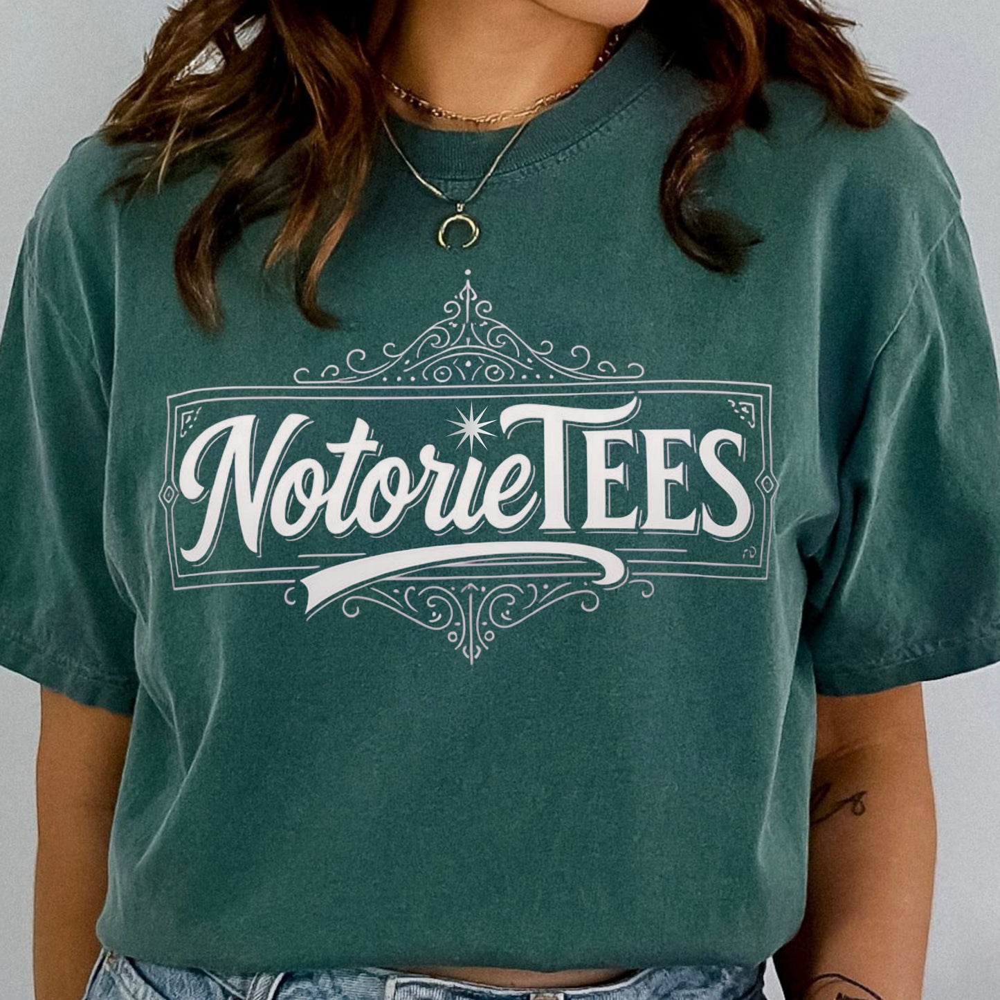 Vintage NotorieTEES Logo T-shirt | Comfort Colors Tee