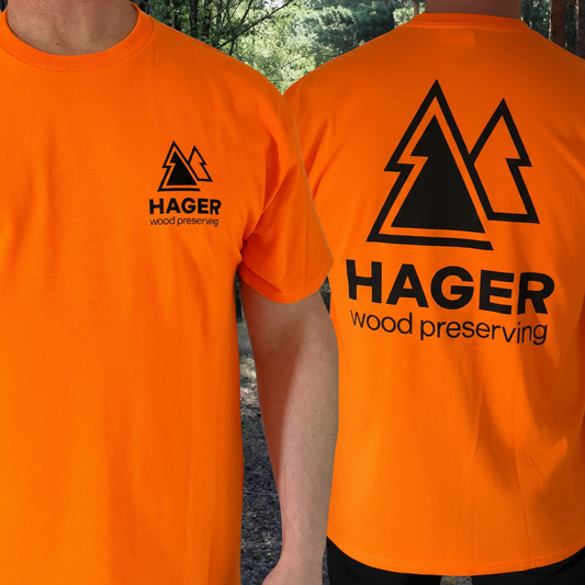 Hi Viz Safety Color CUSTOM logo shirts