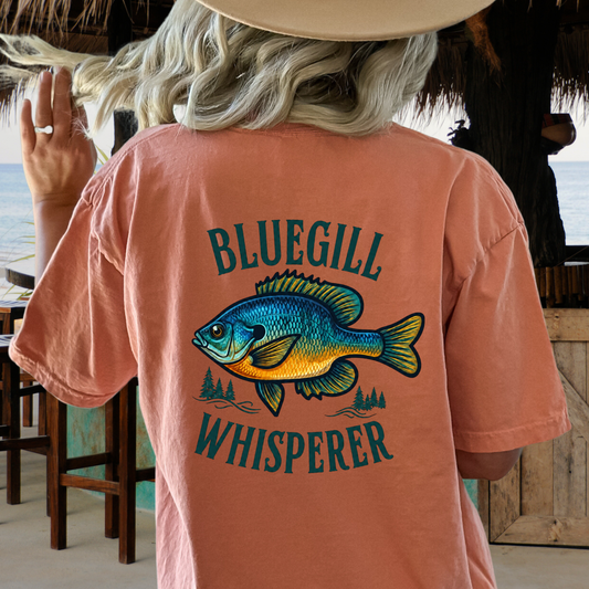 Bluegill Whisperer Fishing T-Shirt