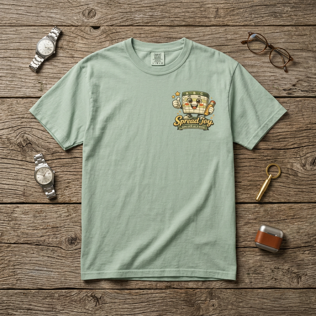 Spread Joy Fun Spreadsheet T-Shirt