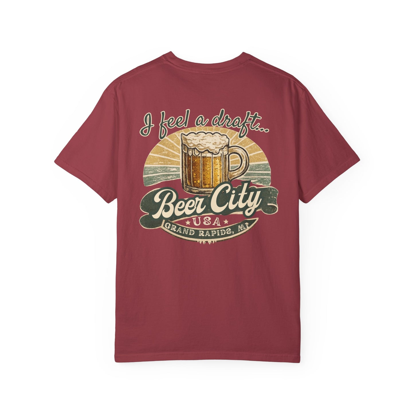 Beer City USA "I Feel a Draft" T-Shirt — Grand Rapids Michigan Craft Beer Tee