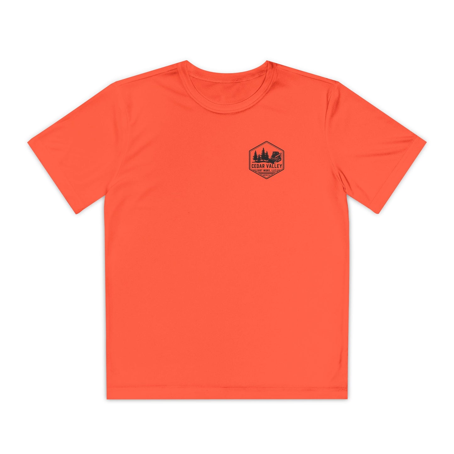 Dirt Worx neon yellow & pink Youth Competitor Tee