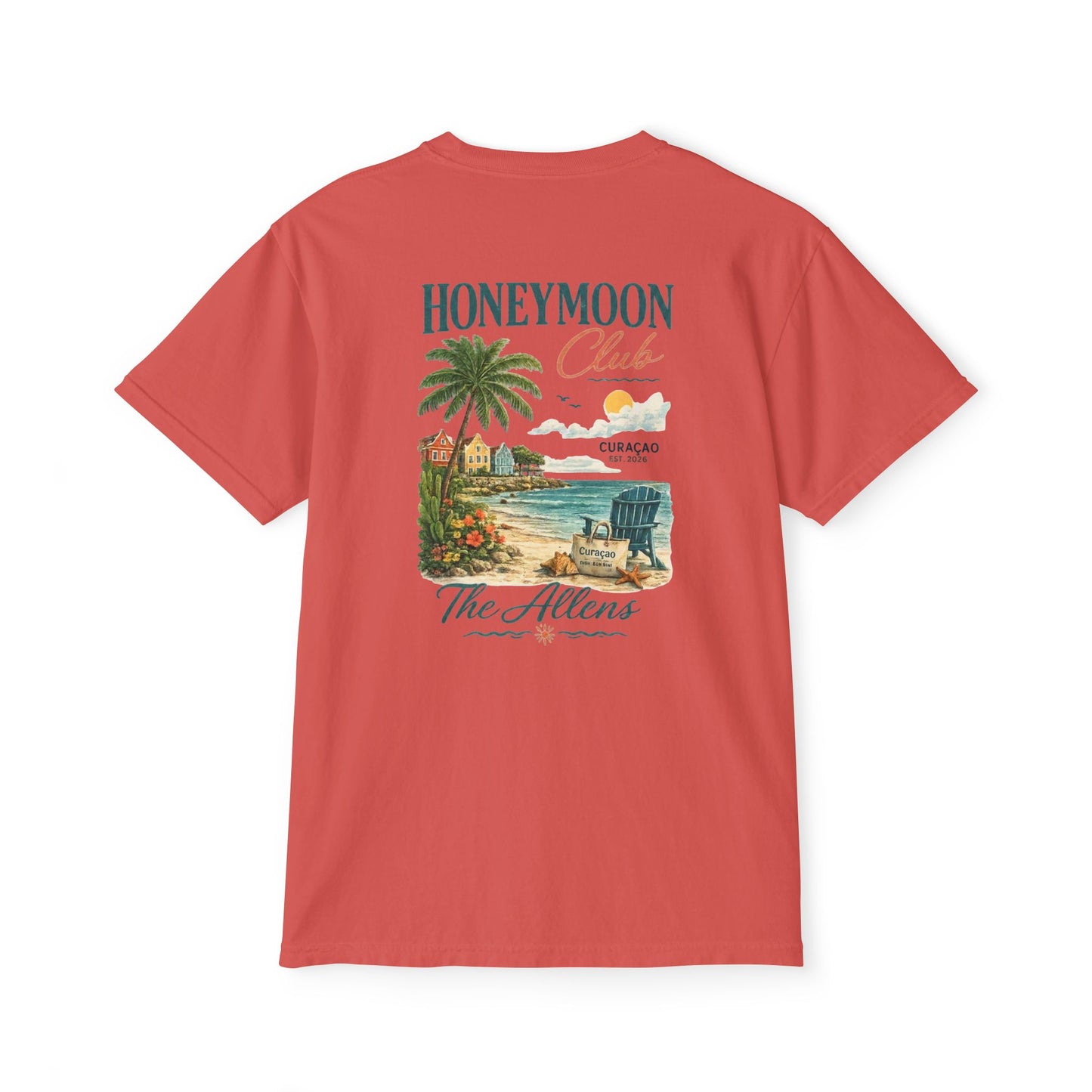 Mr. and Mrs. Allen Honeymoon Shirt