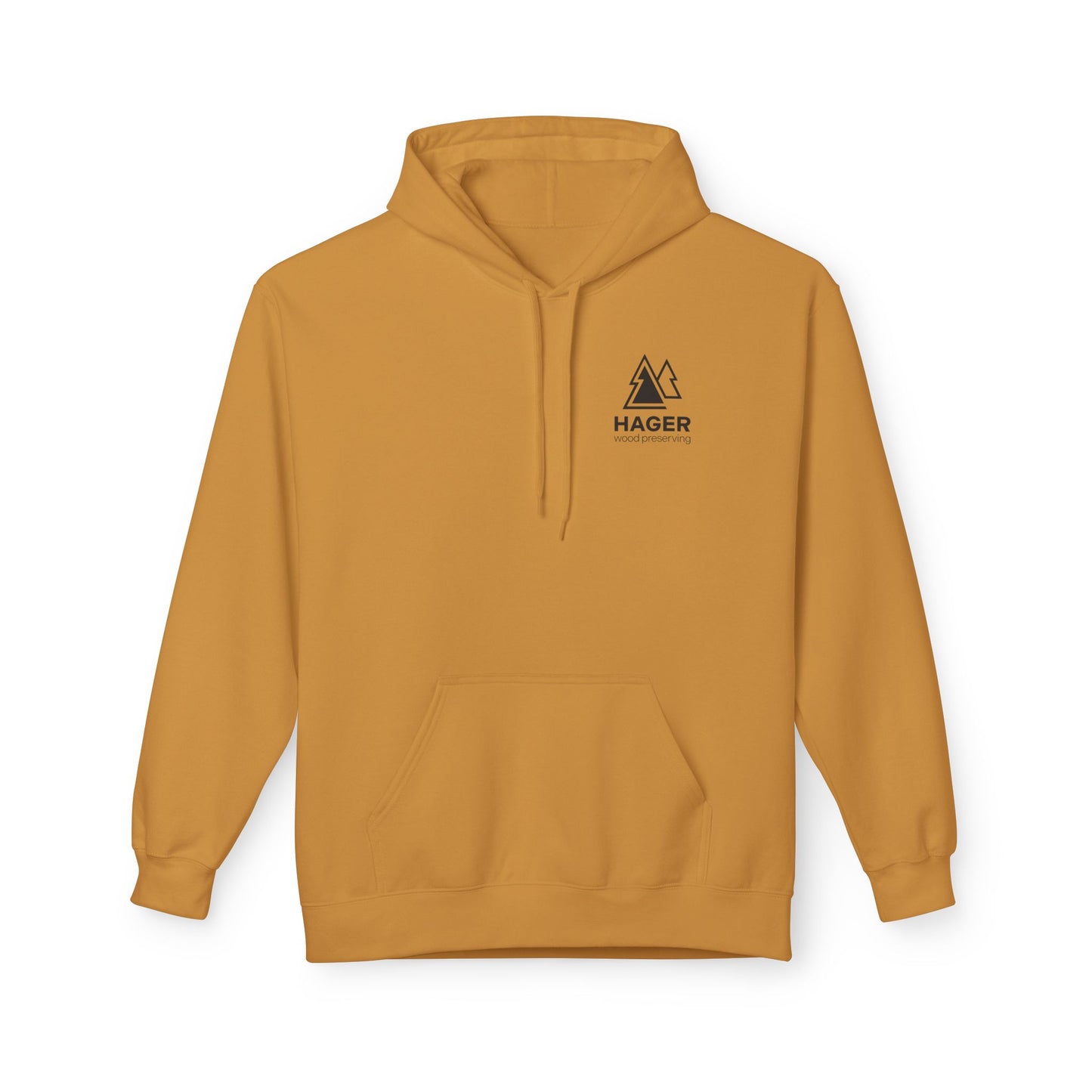 Hager Wood Preserving Hoodie — Logo Fleece Pullover