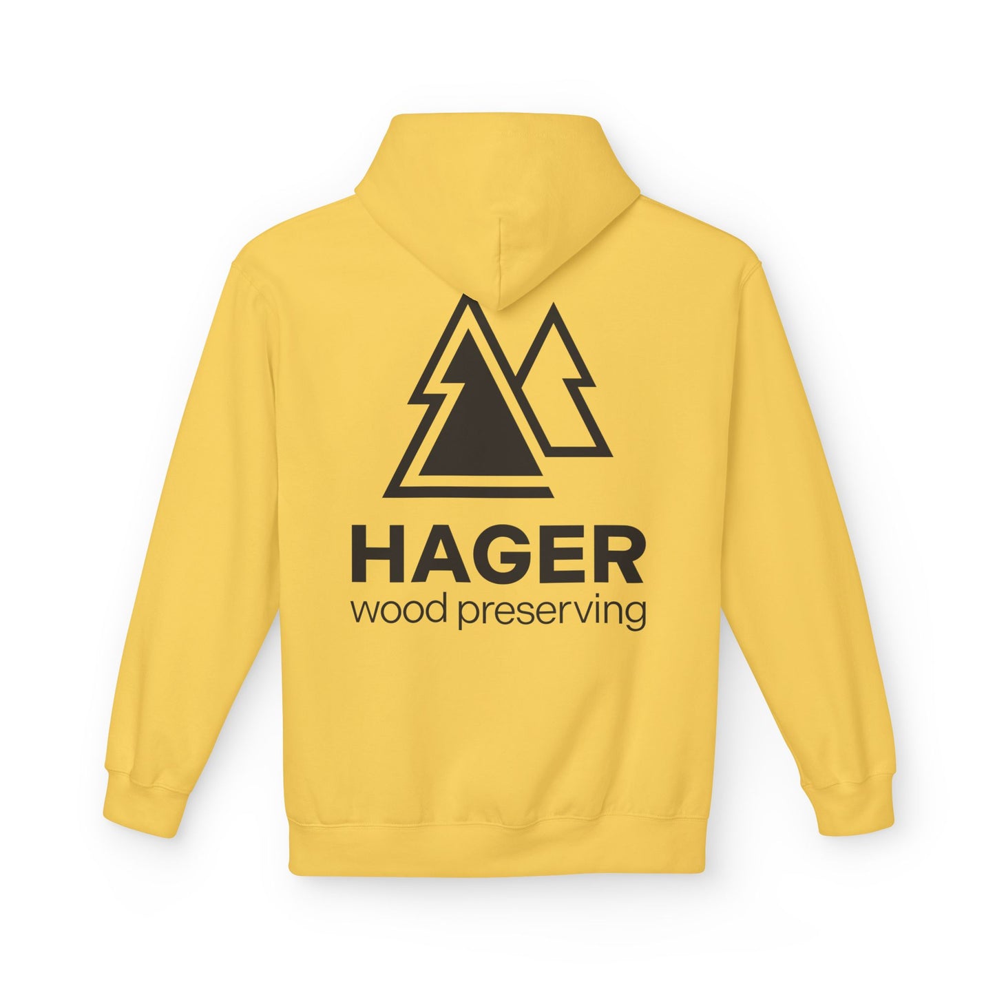 Hager Wood Preserving Hoodie — Logo Fleece Pullover