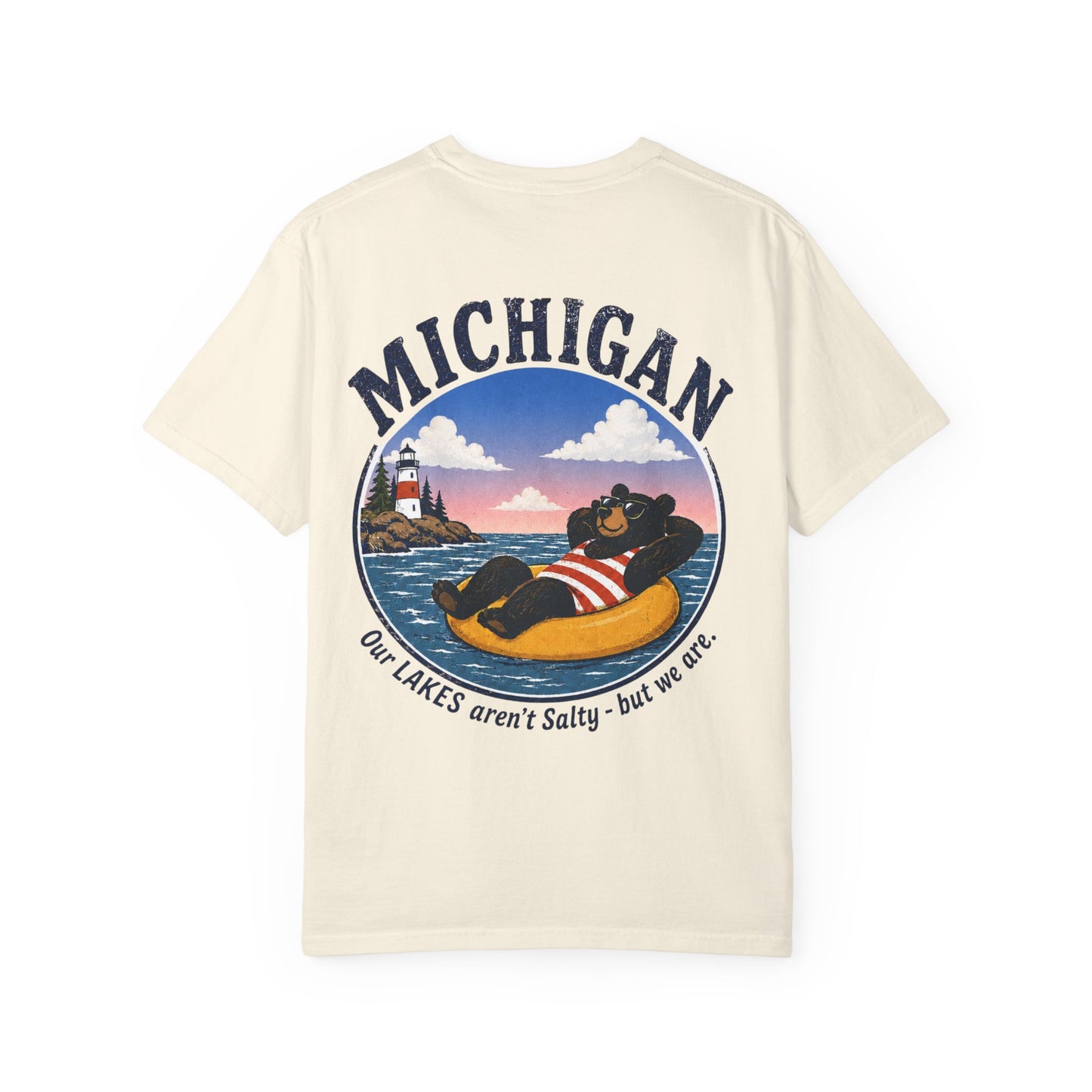 Great Lakes Bear 'Our Lakes Aren't Salty But We Are' T-Shirt
