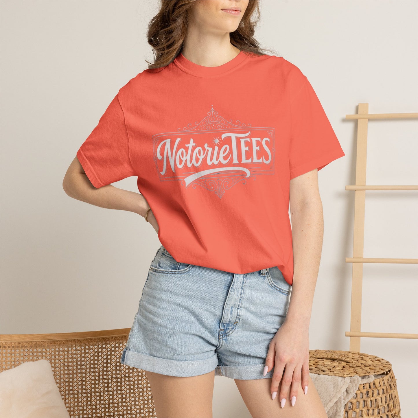 Vintage NotorieTEES Logo T-shirt | Bella Canvas garment-dyed style