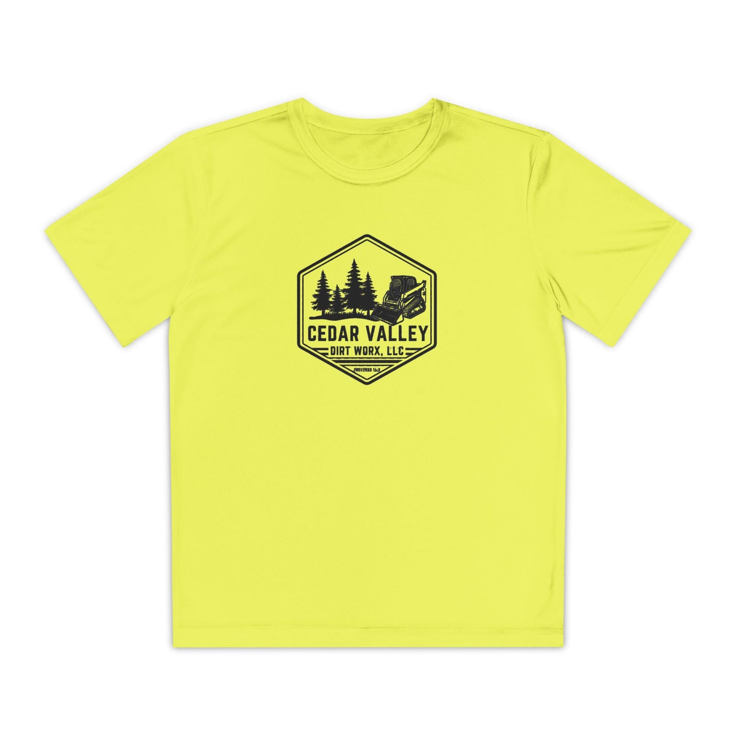 Dirt Worx - Youth neon Tee