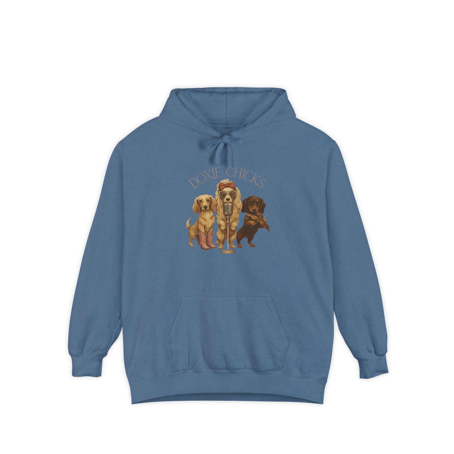 Doxie Chicks Hoodie | Funny Country Music Dachshund Sweatshirt for Dog Moms