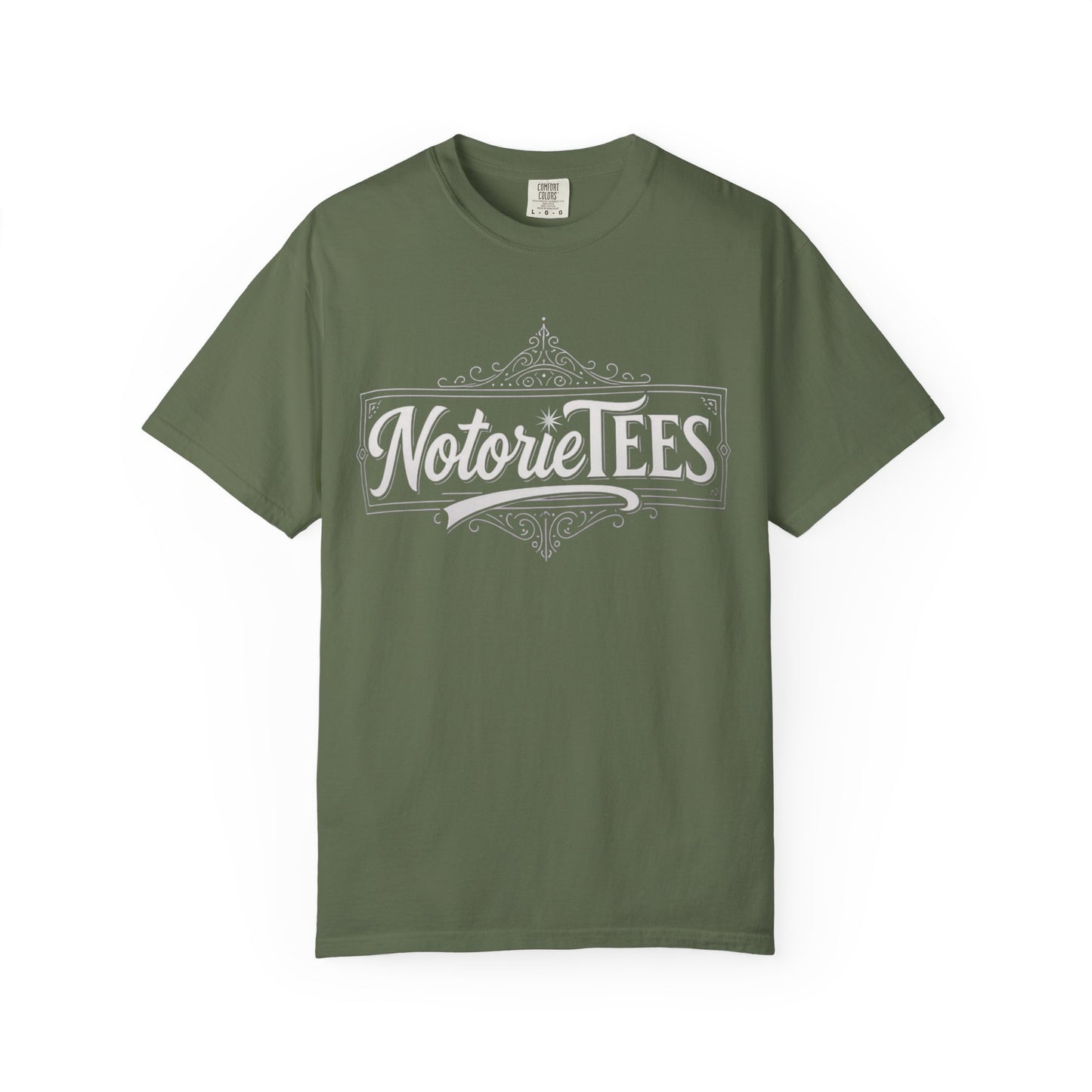 Vintage NotorieTEES Logo T-shirt | Bella Canvas garment-dyed style