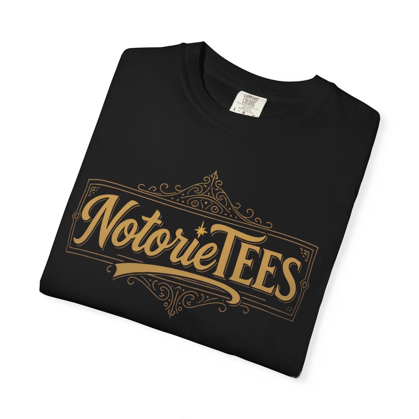Vintage NotorieTEES Logo T-shirt | Bella Canvas garment-dyed style