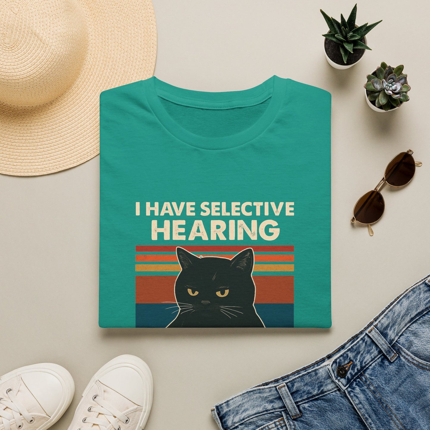I Have Selective Hearing T-Shirt — Funny Sarcastic Tee for the Selectively Present
