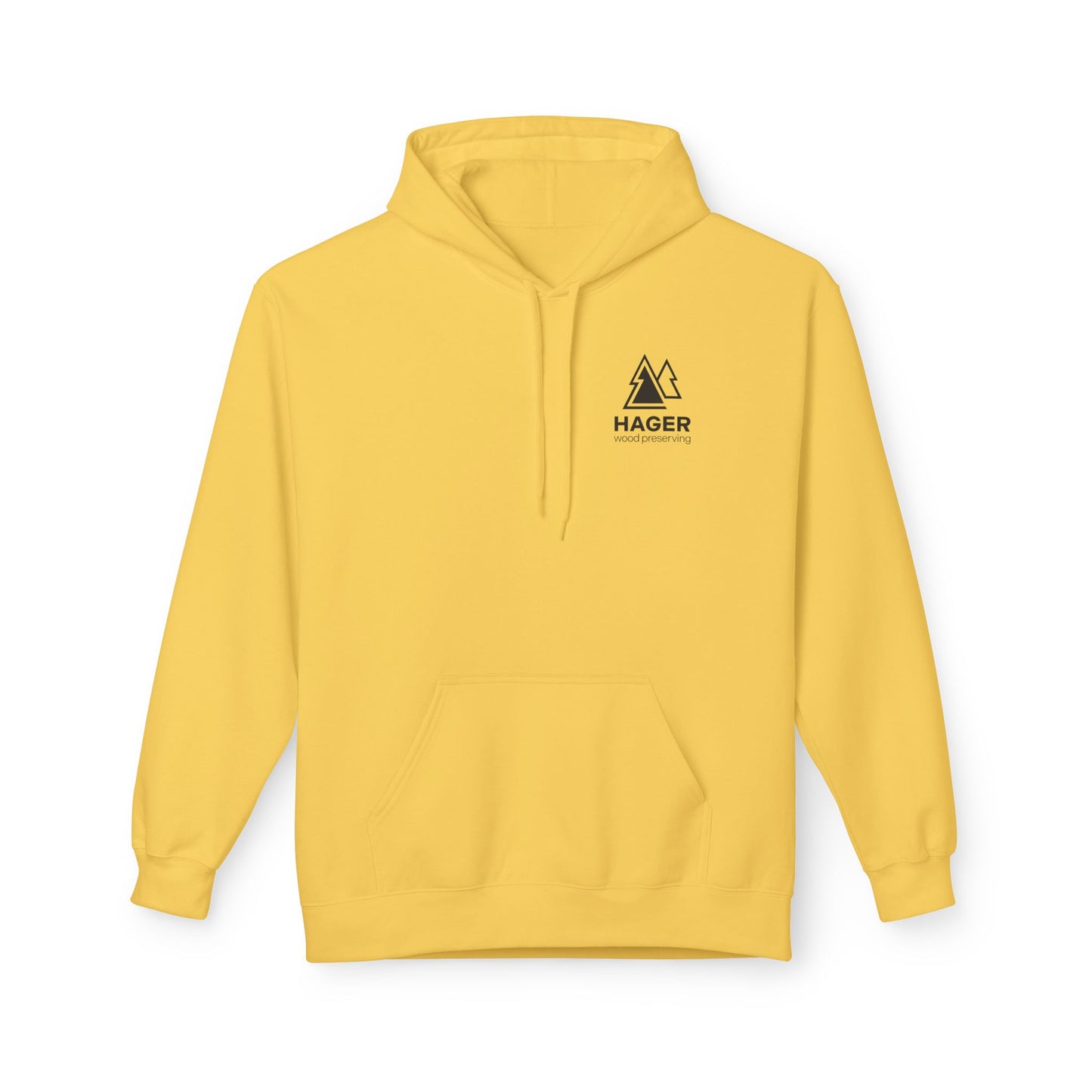 Hager Wood Preserving Hoodie — Logo Fleece Pullover