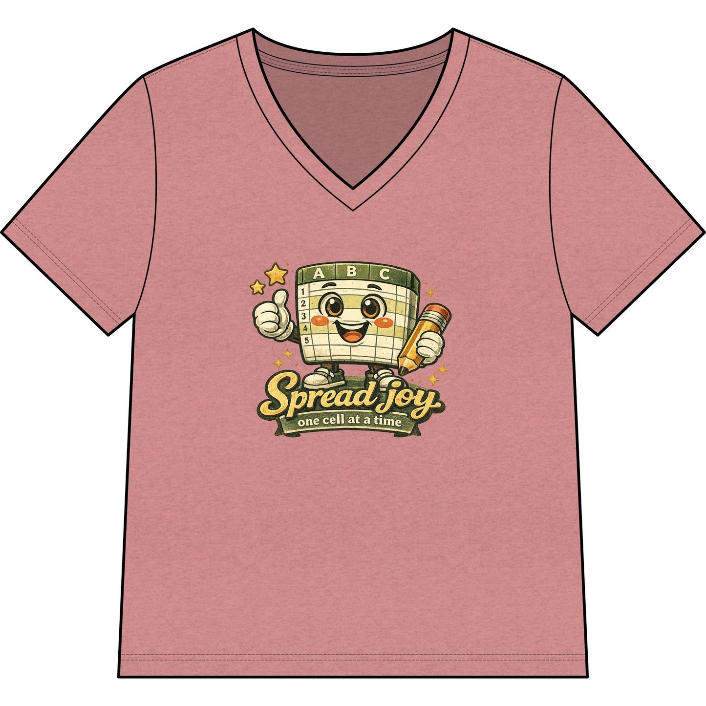 Belka Ladies' V-Neck T-Shirt
