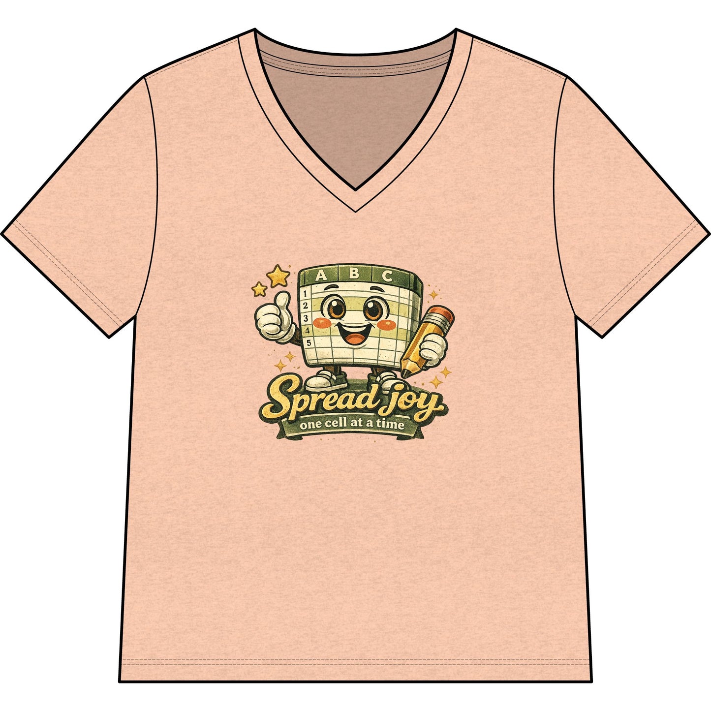 Belka Ladies' V-Neck T-Shirt