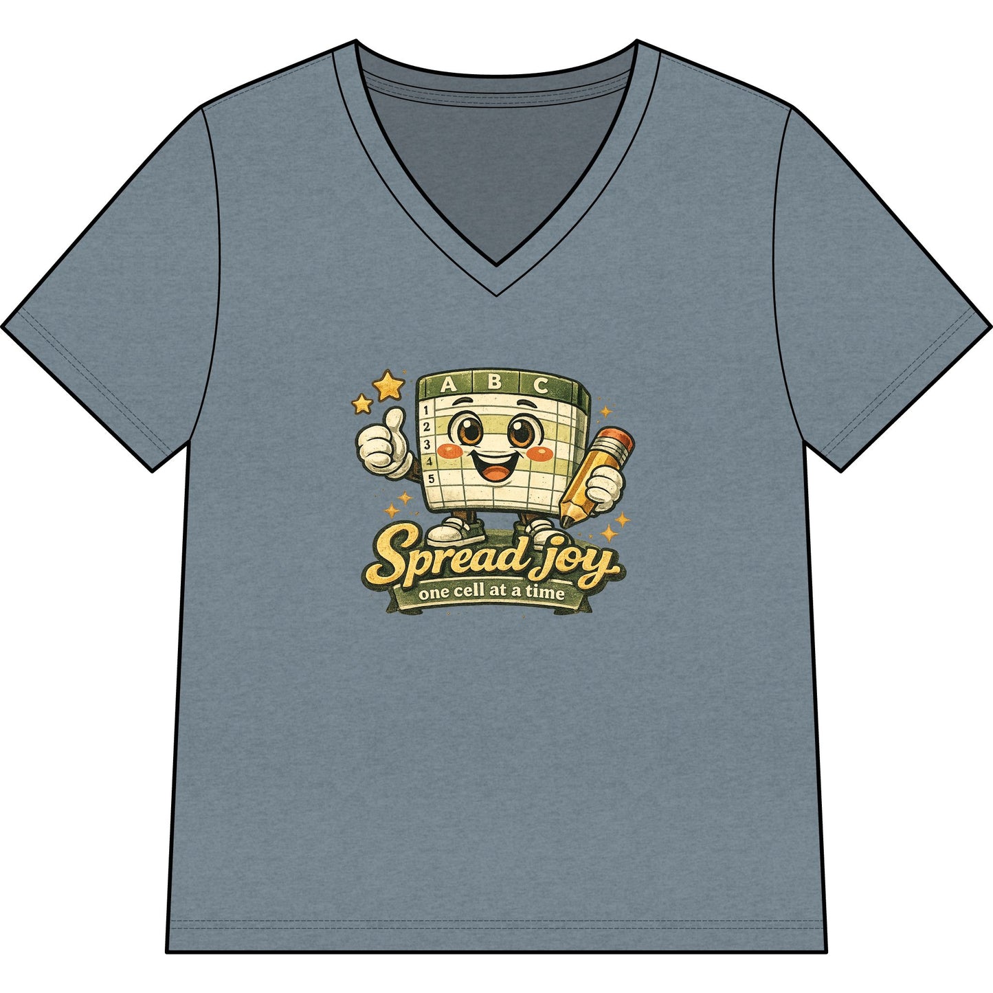 Belka Ladies' V-Neck T-Shirt