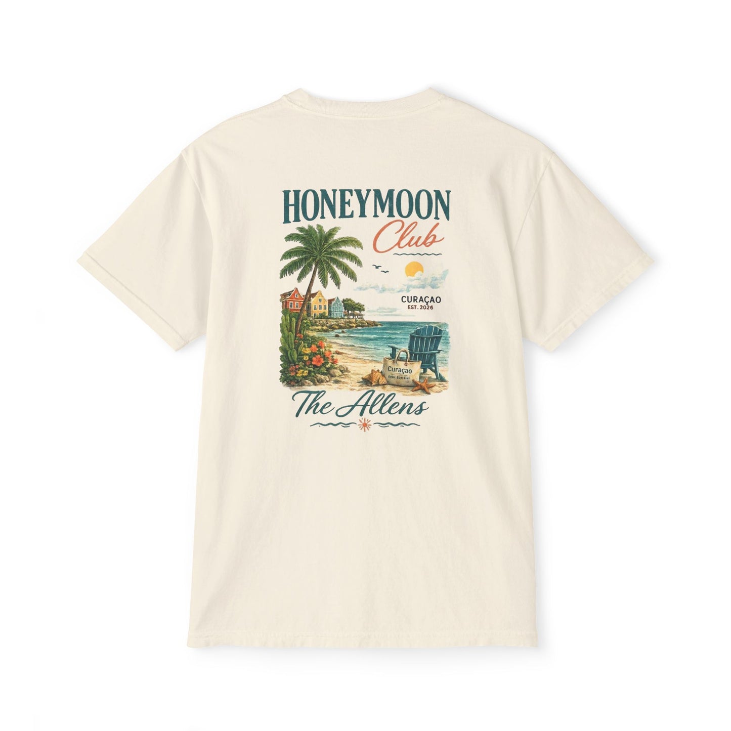 Mr. and Mrs. Allen Honeymoon Shirt