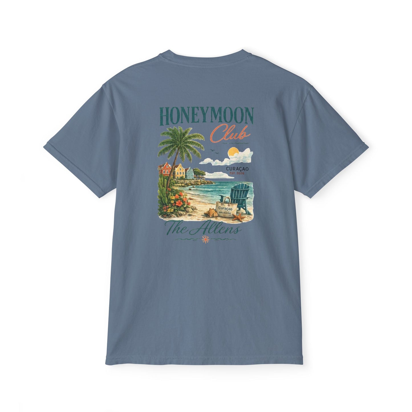 Mr. and Mrs. Allen Honeymoon Shirt