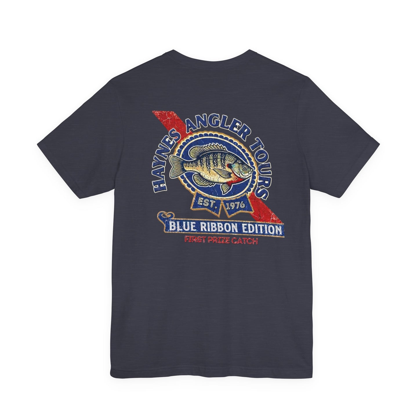 Haynes Angler Tours - Comfy 70's Vibe Fishing Short Sleeve Tee