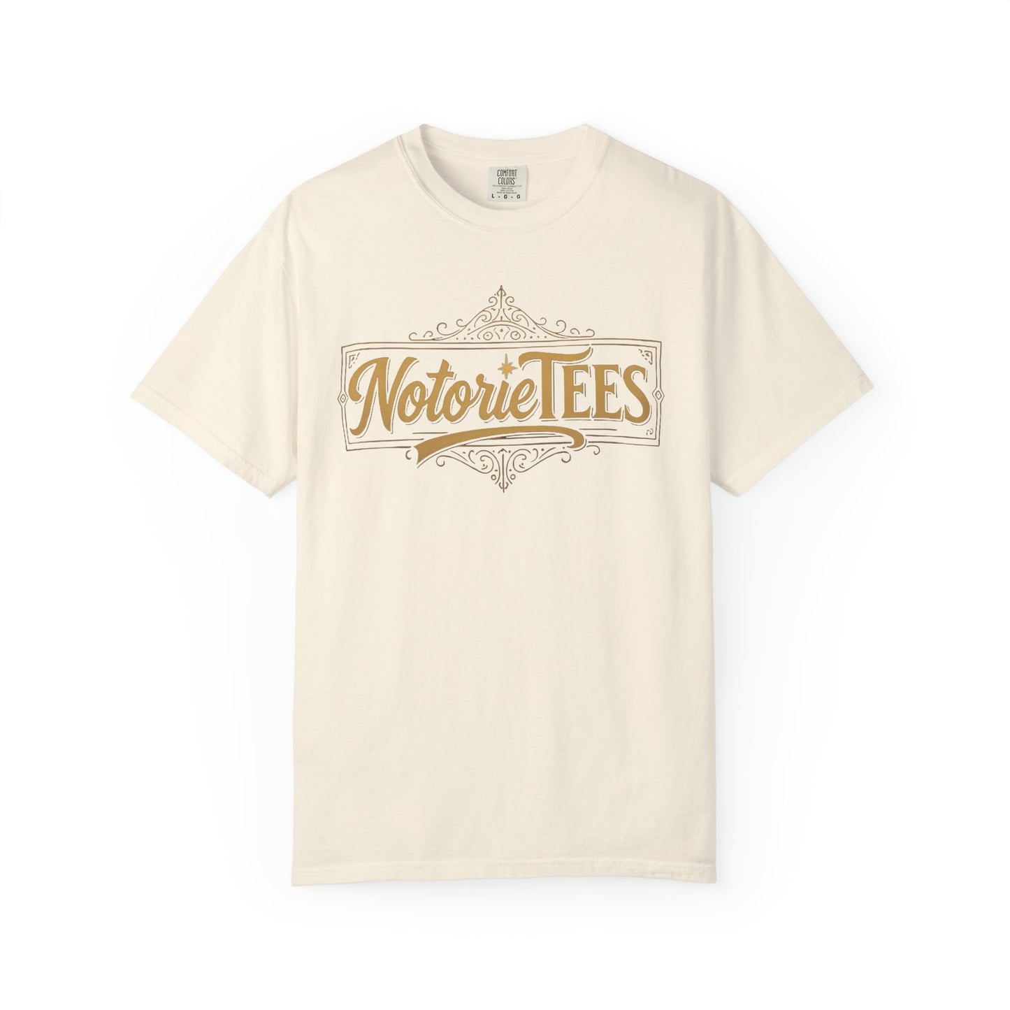 Vintage NotorieTEES Logo T-shirt | Bella Canvas garment-dyed style
