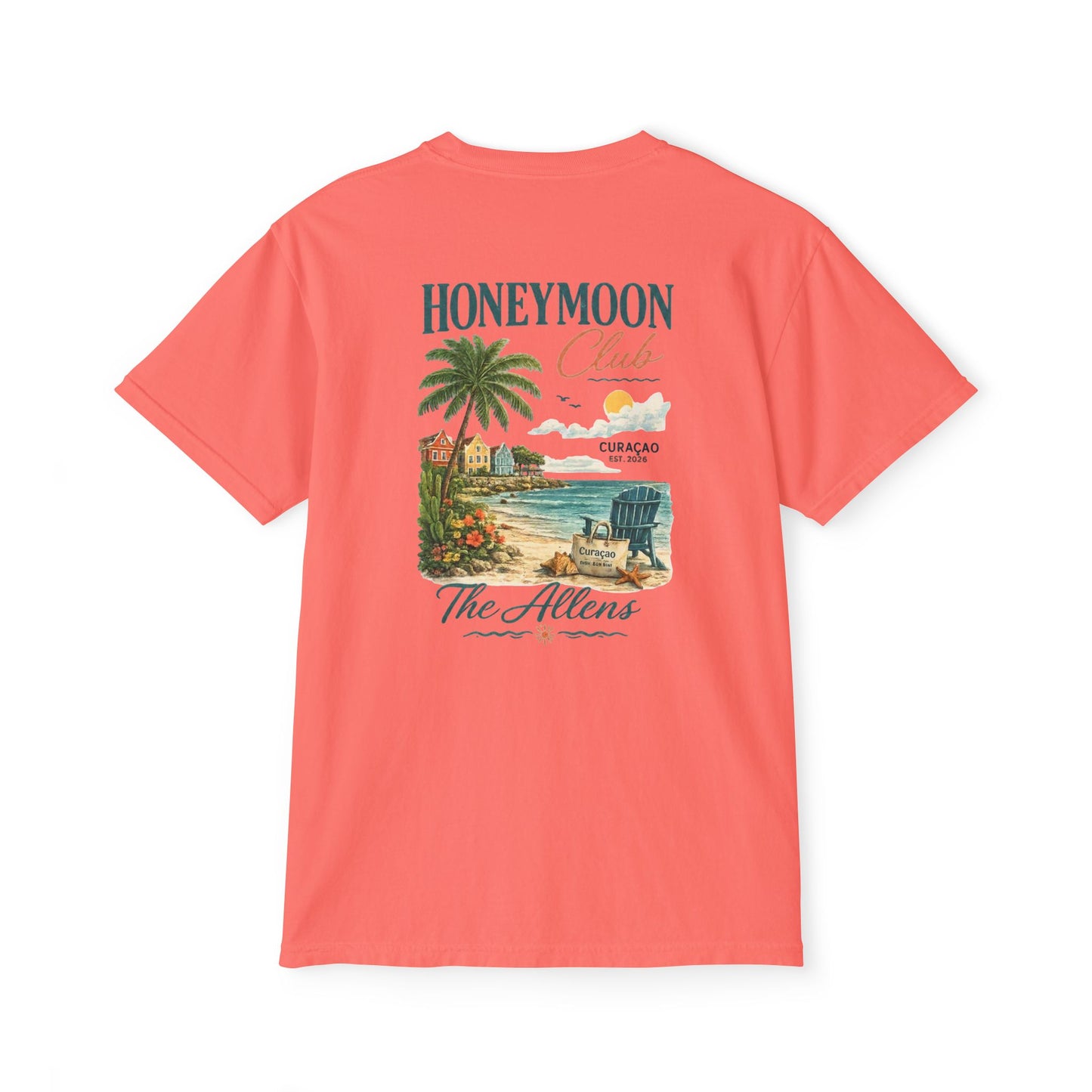 Mr. and Mrs. Allen Honeymoon Shirt