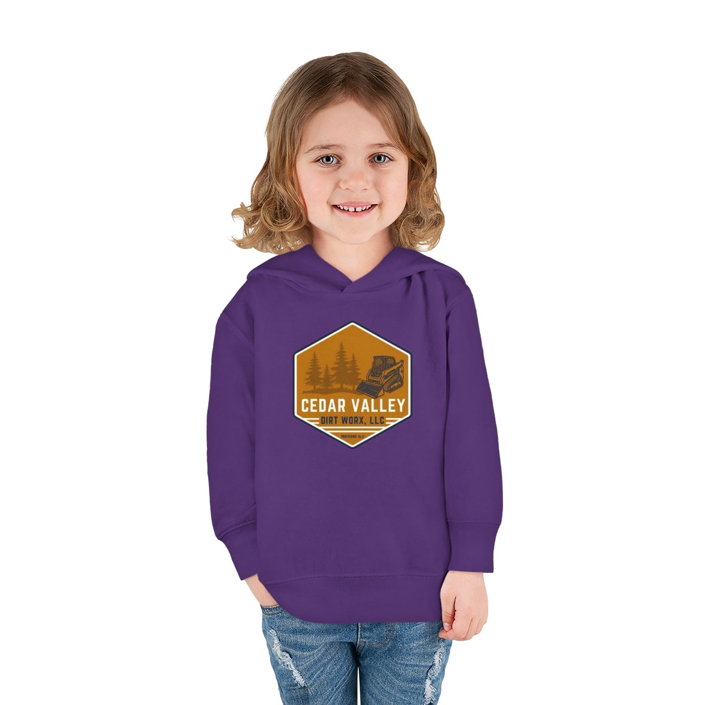 Dirt Worx Toddler Pullover Fleece Hoodie