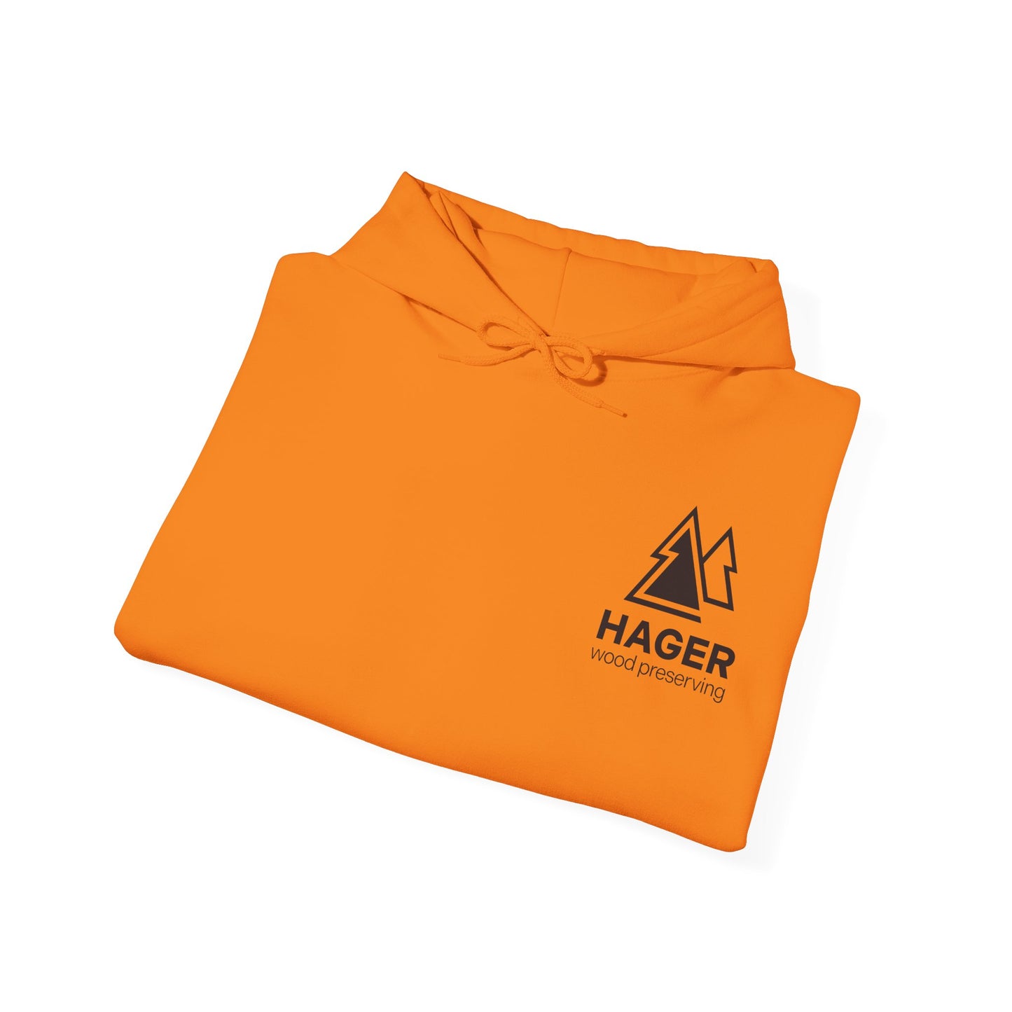 CUSTOM BIZ LOGO hoodie in Hi Visibility color options