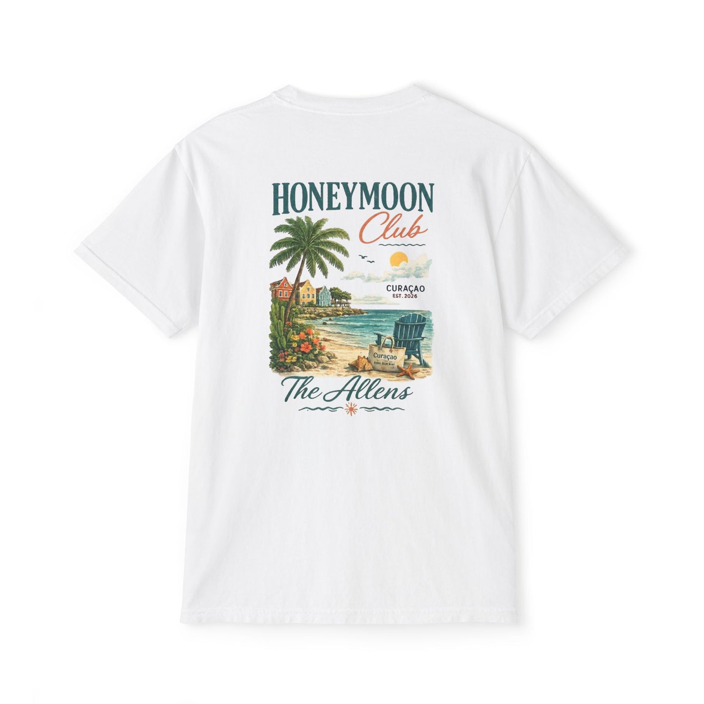 Mr. and Mrs. Allen Honeymoon Shirt