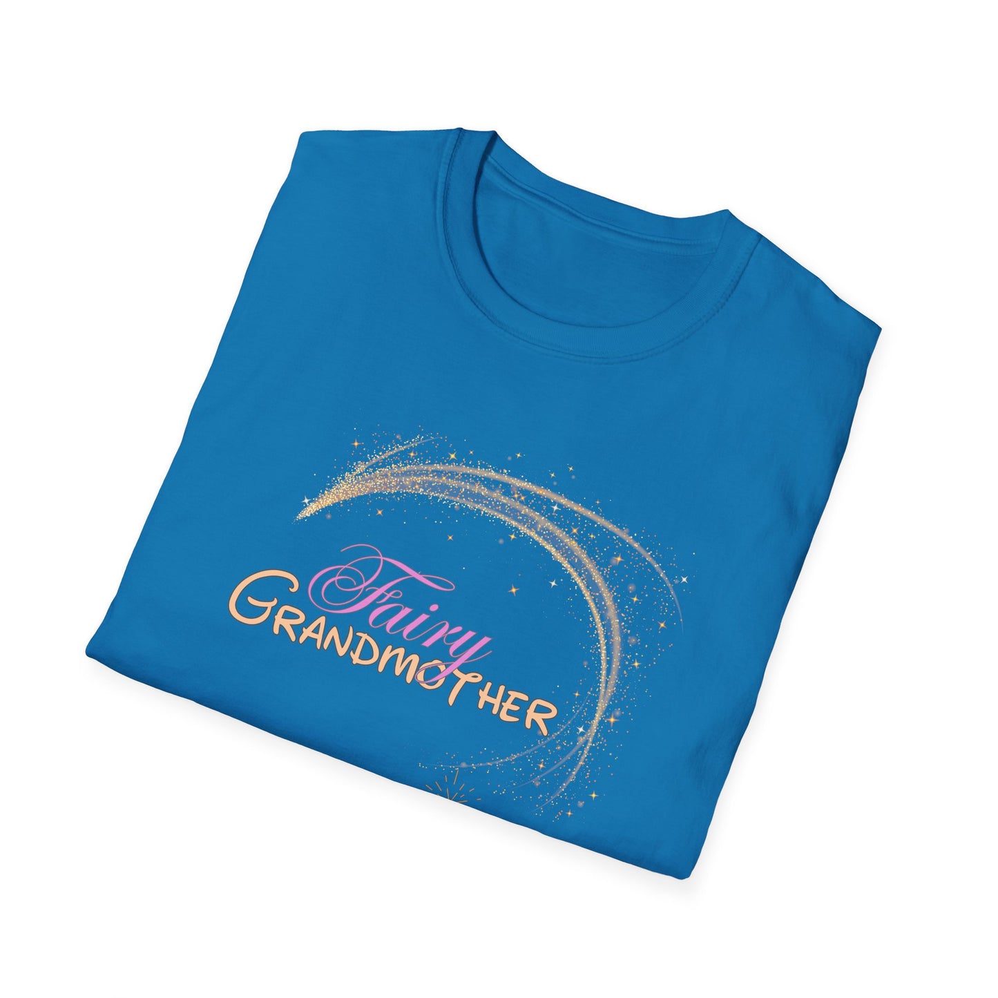 Fairy Grandmother T-Shirt | Magic Wand Gold Stars