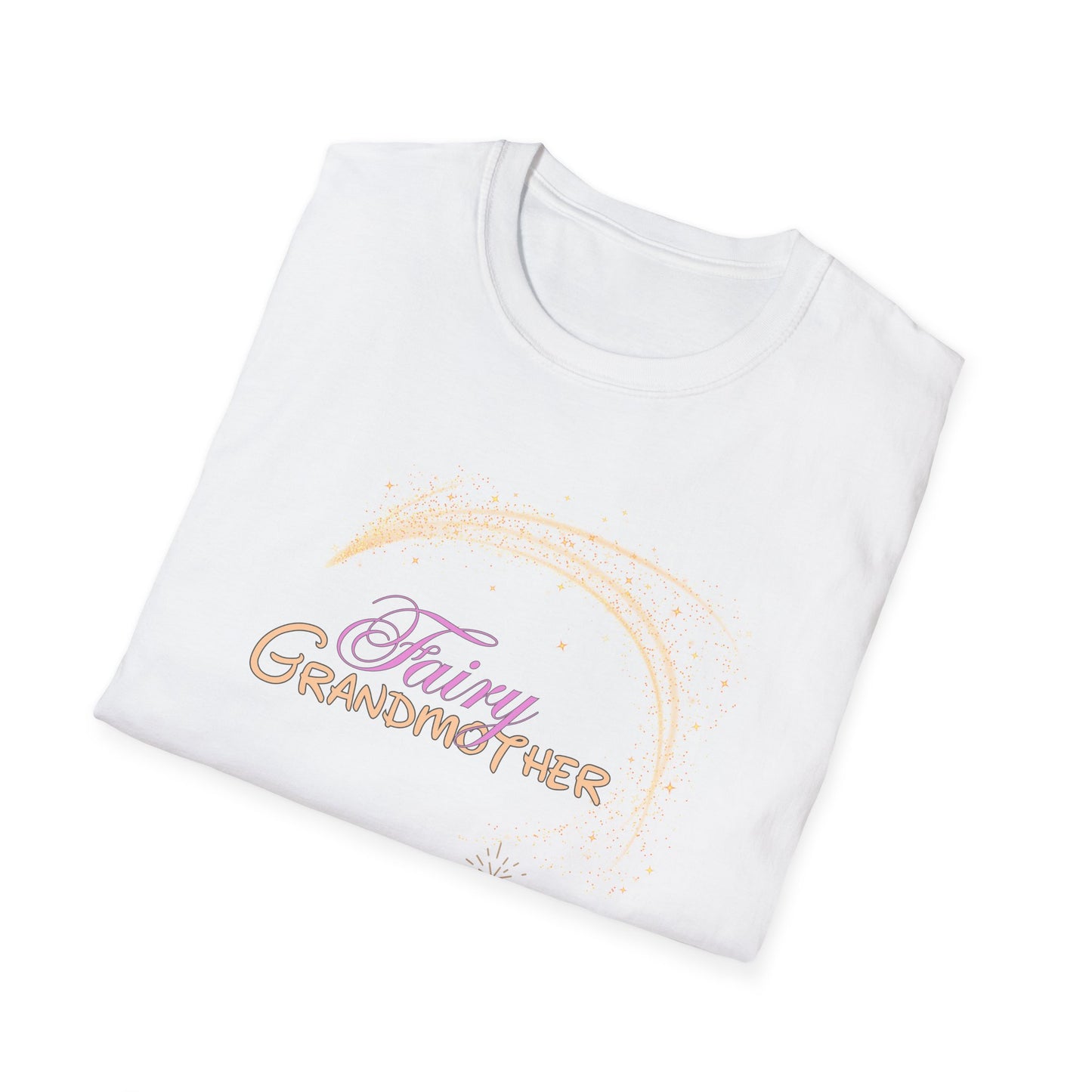 Fairy Grandmother T-Shirt | Magic Wand Gold Stars