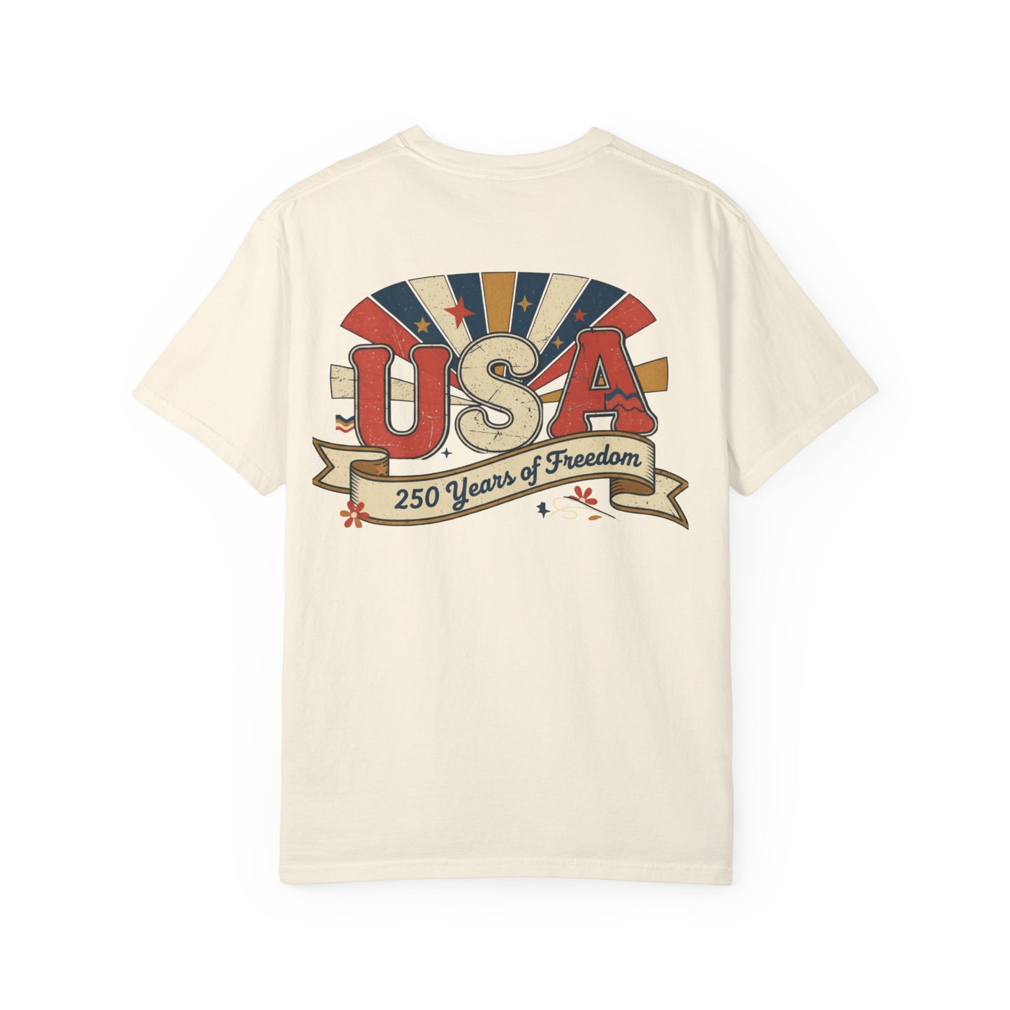 USA 250 Years of Freedom Vintage 70s T-Shirt