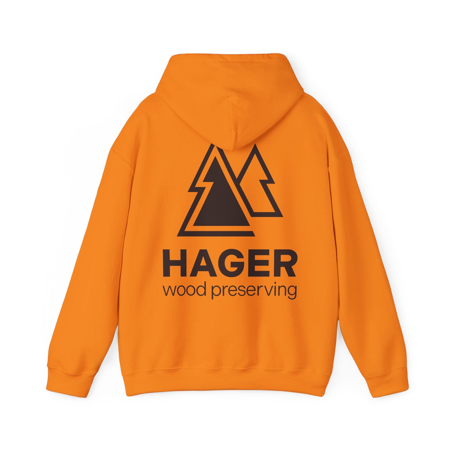 CUSTOM BIZ LOGO hoodie in Hi Visibility color options