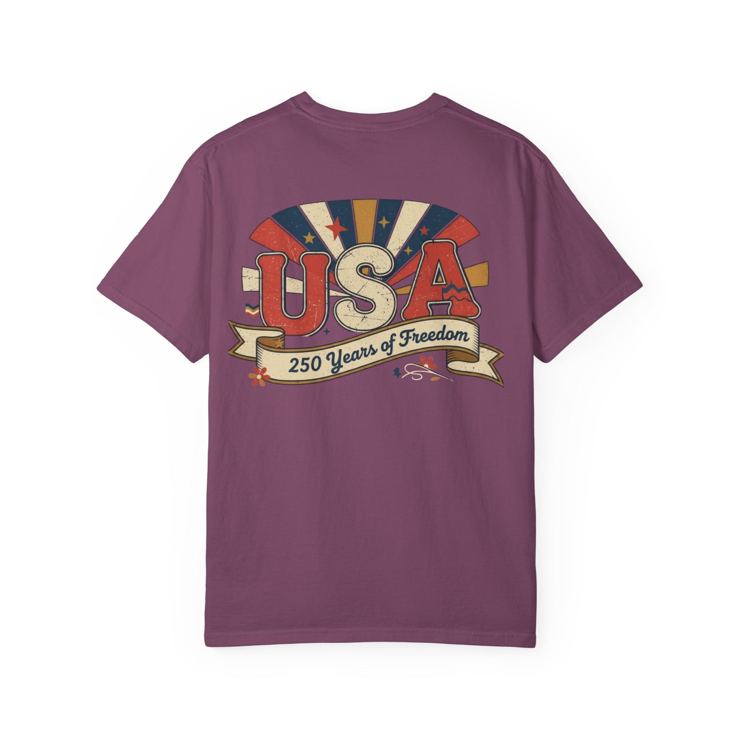 USA 250 Years of Freedom Vintage 70s T-Shirt
