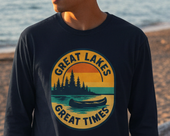 Great Lakes Summer Mockup