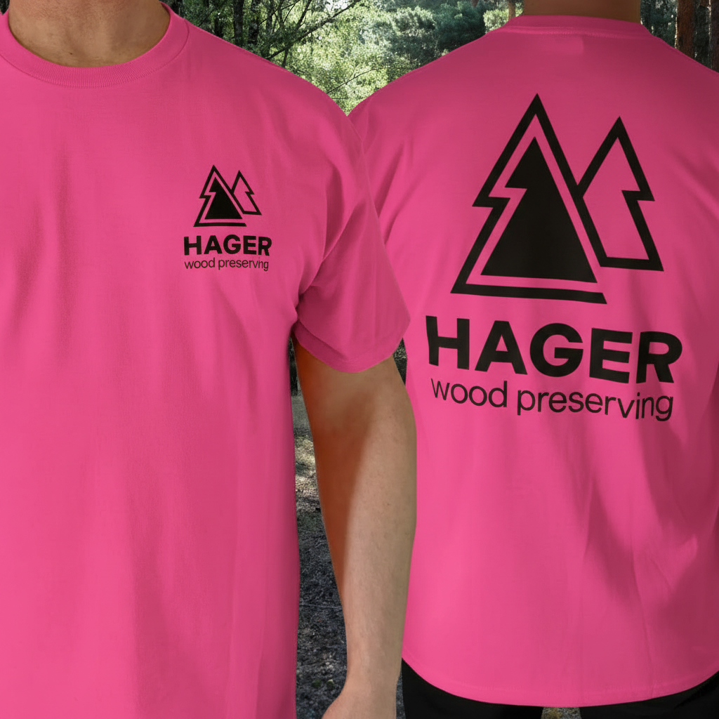 Safety Pink Mockup